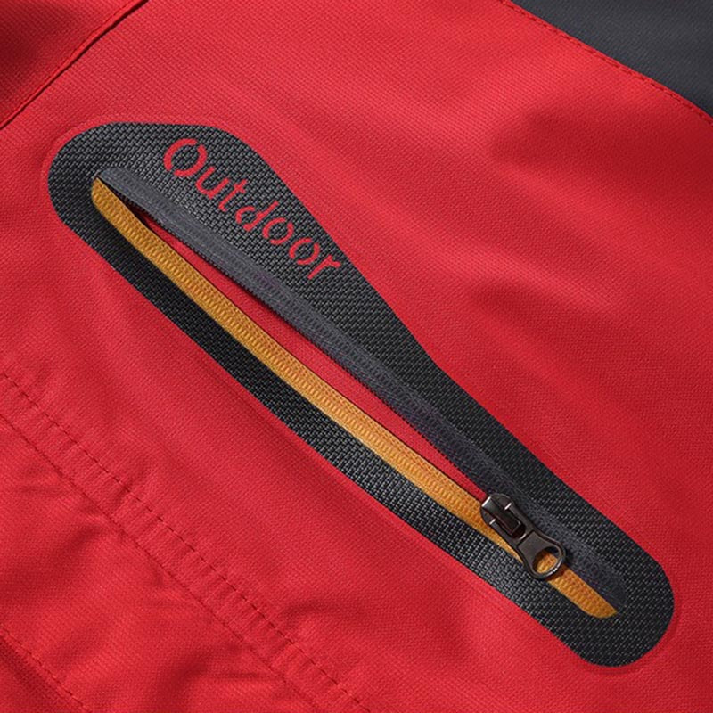 Wasserdichte Outdoor-Winterjacke mit Fleecefutter