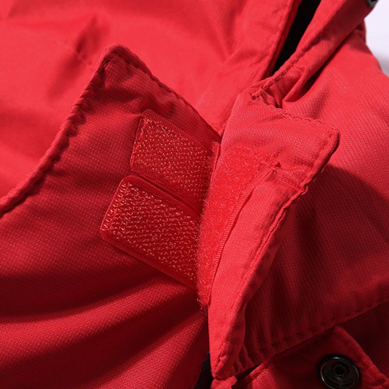 Wasserdichte Outdoor-Winterjacke mit Fleecefutter
